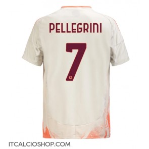 AS Roma Lorenzo Pellegrini #7 Seconda Maglia 2024-25 Manica Corta